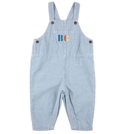 Bobo Choses Light Blue Multicolor B.C Corduroy Overall