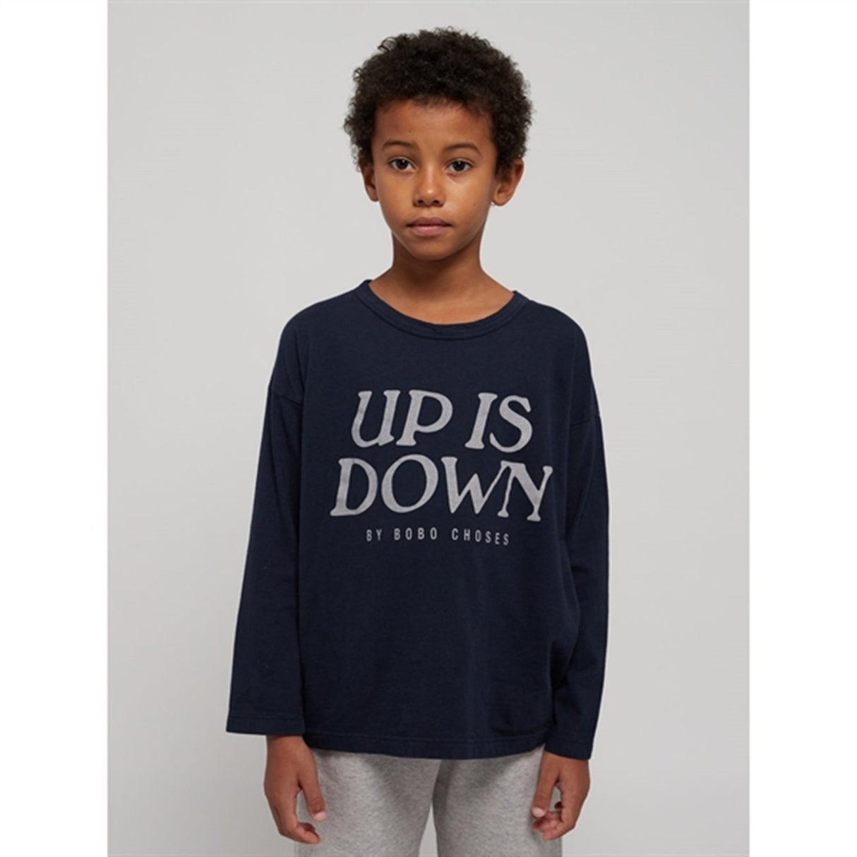 Bobo Choses Midnight Blue Up Is Down Blouse 5