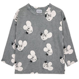 Bobo Choses Grey Mouse Blouse AOP