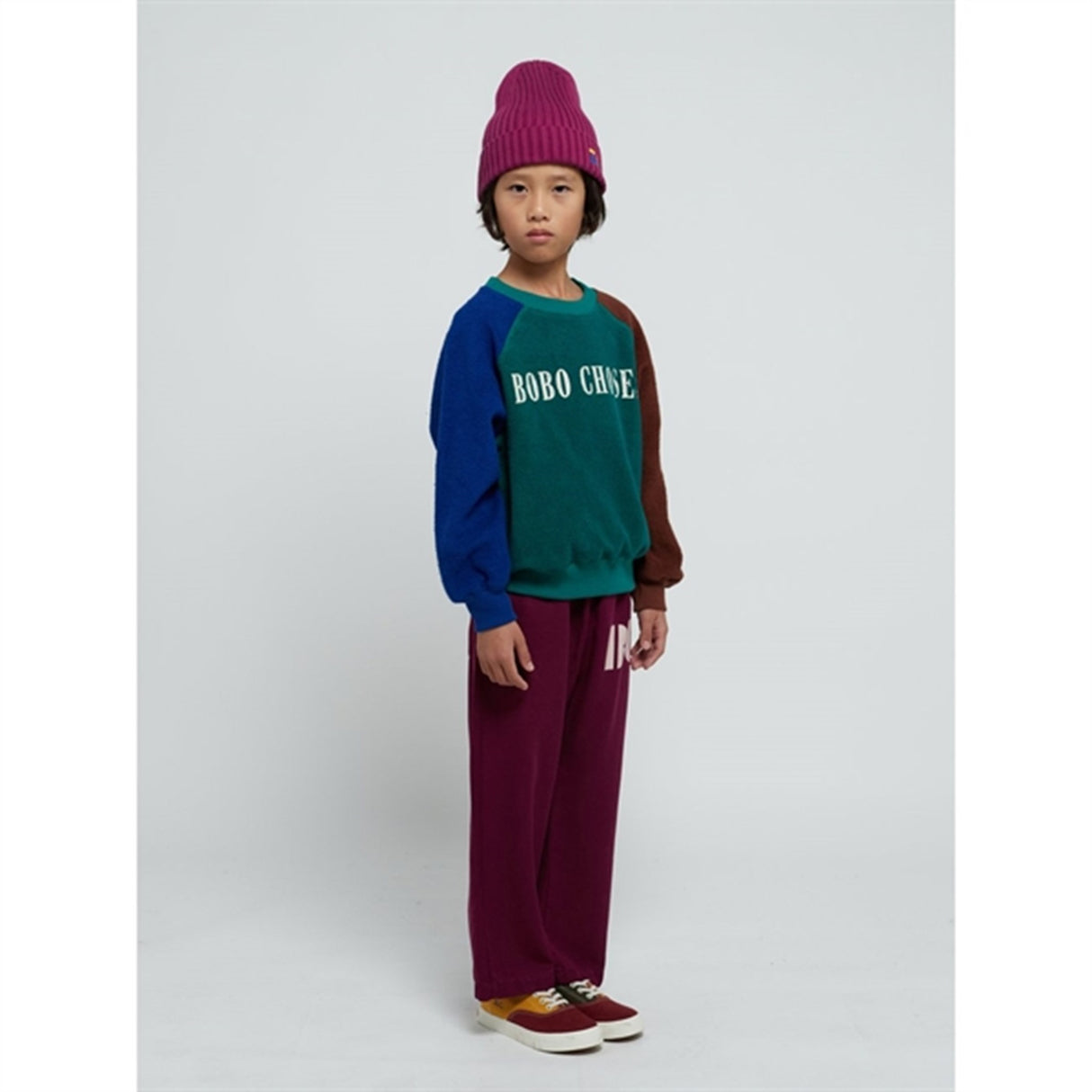 Bobo Choses Multicolor Bobo Choses Color Block Sweatshirt 3