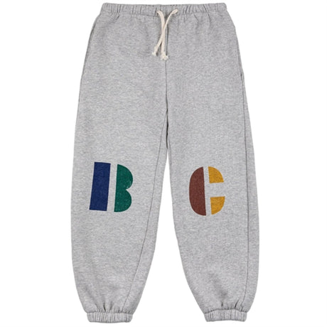 Bobo Choses Light Heather Grey Multicolor B.C Sweatptans