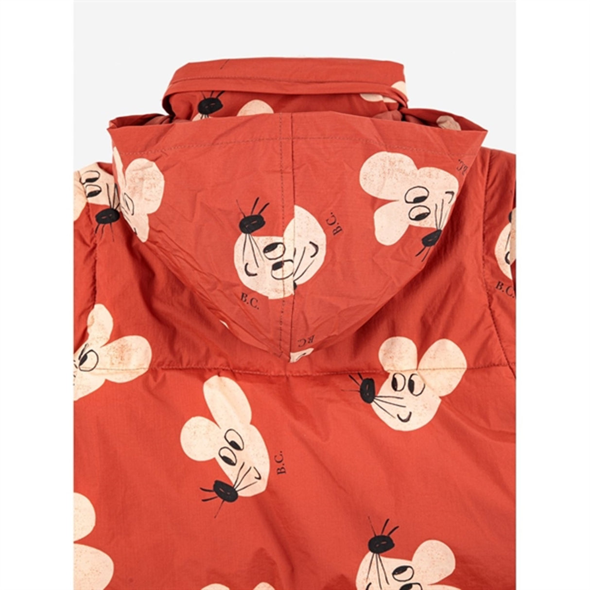 Bobo Choses Brown Mouse Polstret Jacket AOP 9