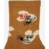 Bobo Choses Brown Mouse Socks AOP 3