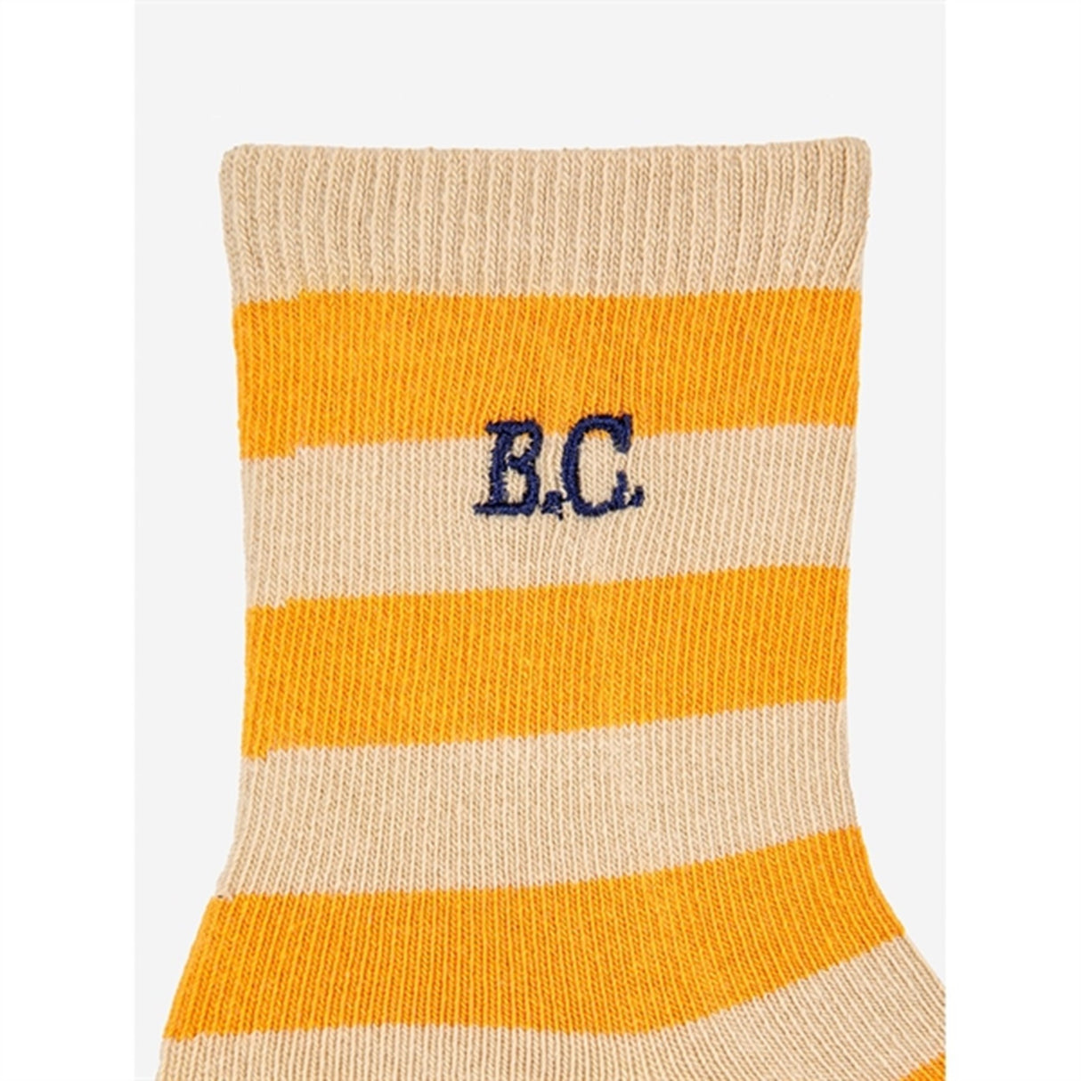 Bobo Choses Curry Yellow Stripes Socks 4