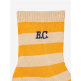 Bobo Choses Curry Yellow Stripes Socks 4