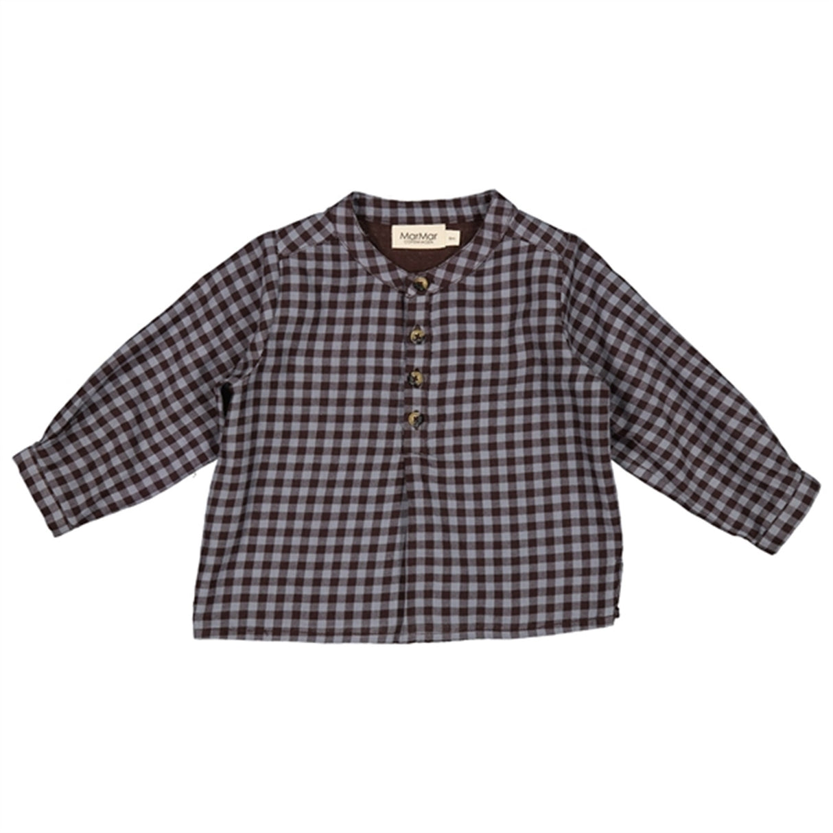 MarMar Espresso Check Totoro Shirt