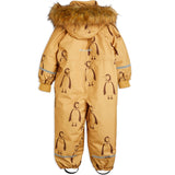 Mini Rodini Kebnekaise Penguin Overall Beige 8