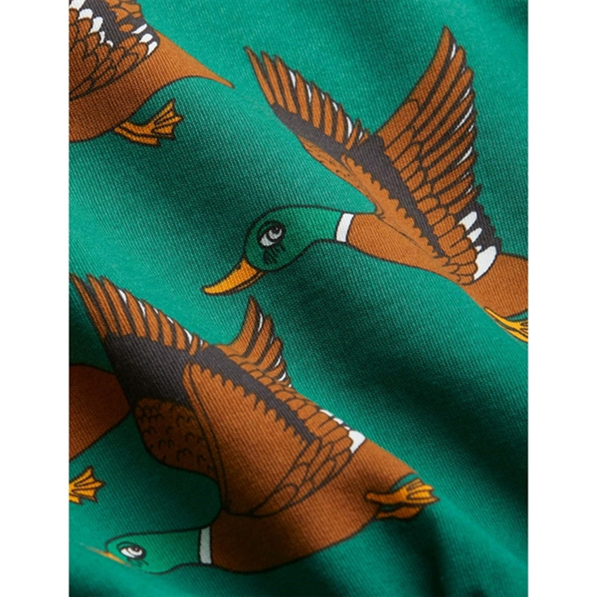 Mini Rodini Ducks Aop Sweatpants Green