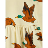 Mini Rodini Ducks Aop Dress Yellow