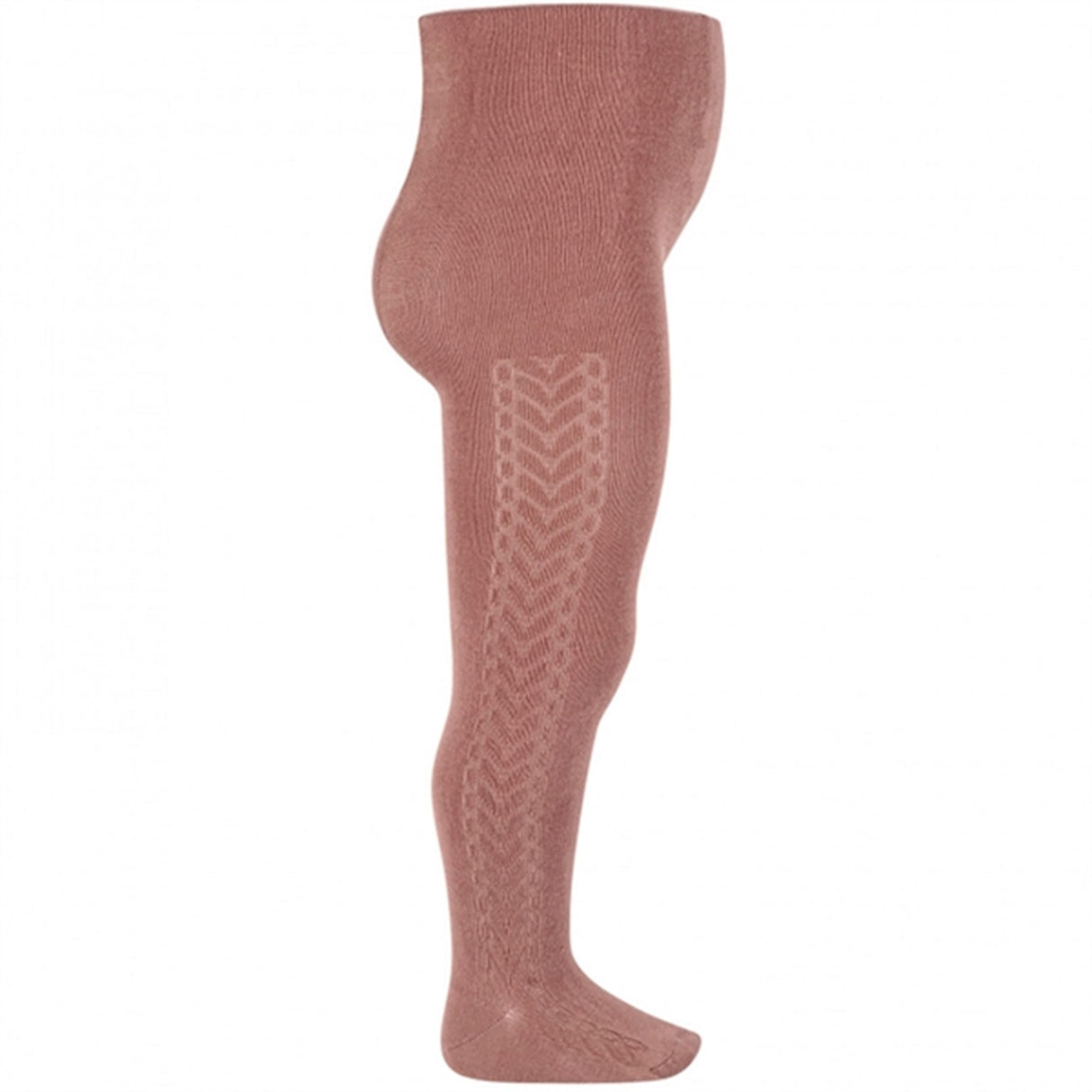 Cóndor Tights w. Side Pattern Praline