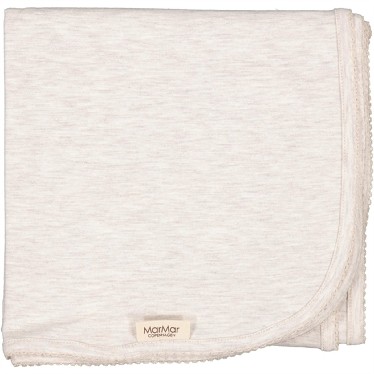 MarMar New Born Beige Melange Alida Baby Blanket