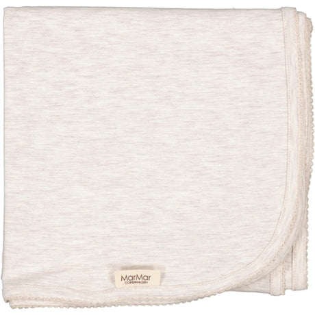 MarMar New Born Beige Melange Alida Baby Blanket