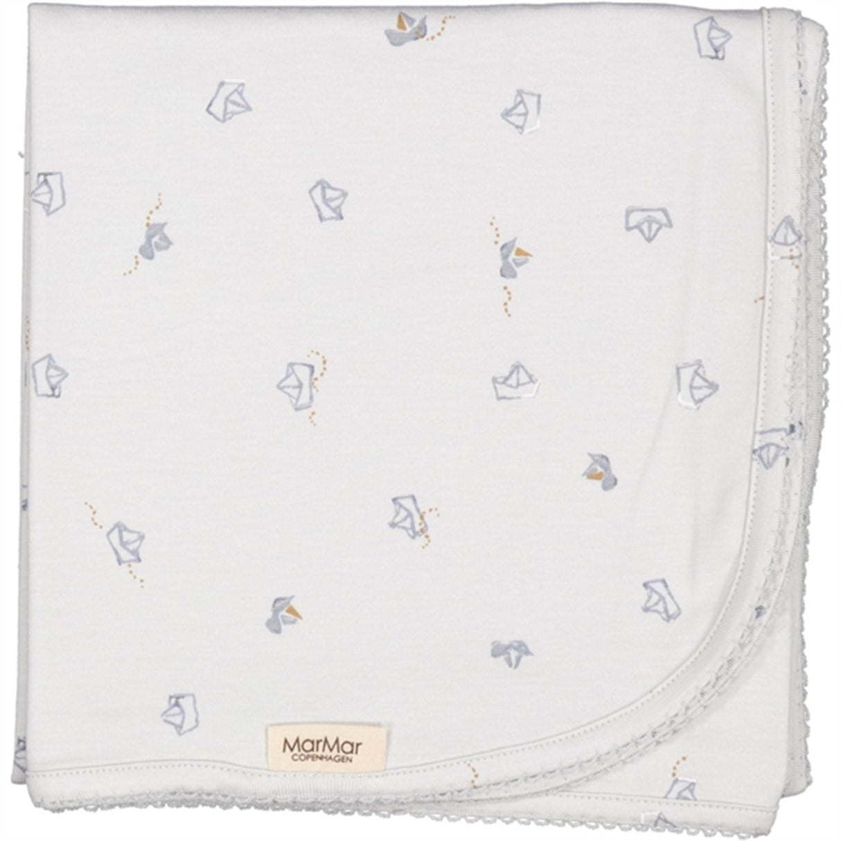 MarMar New Born Paper Boats Alida Baby Blanket