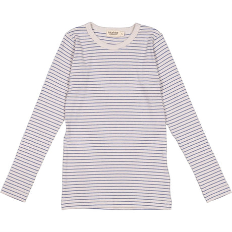 MarMar Modal Rib Space Blue Stripe Tani Blouse