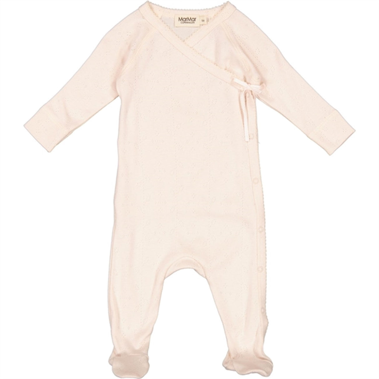 MarMar New Born Barely Rose Rubetta Pointelle Romper