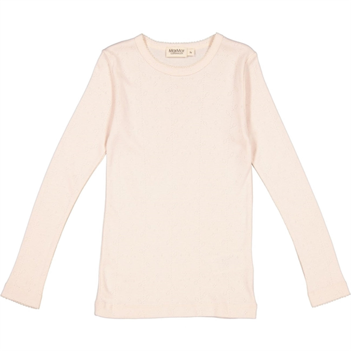 MarMar Modal Barely Rose Tamra Pointelle Blouse