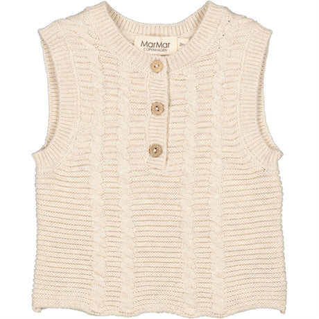 MarMar Grey Sand Mel Togo Knit Vest