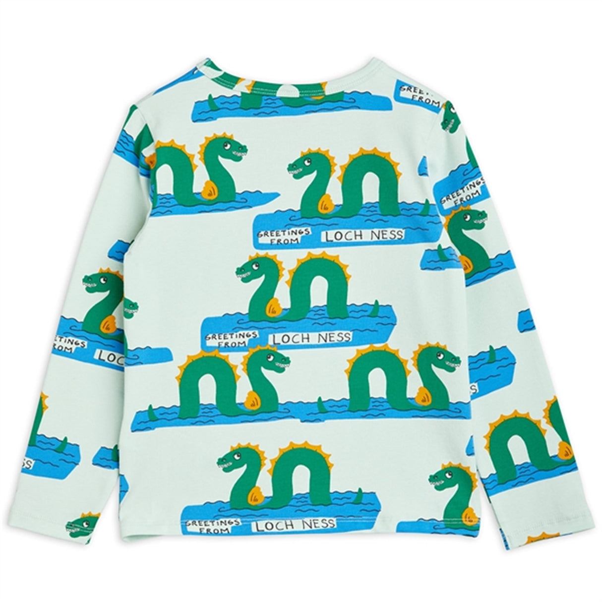 Mini Rodini Green Loch Ness Aop Blouse 3