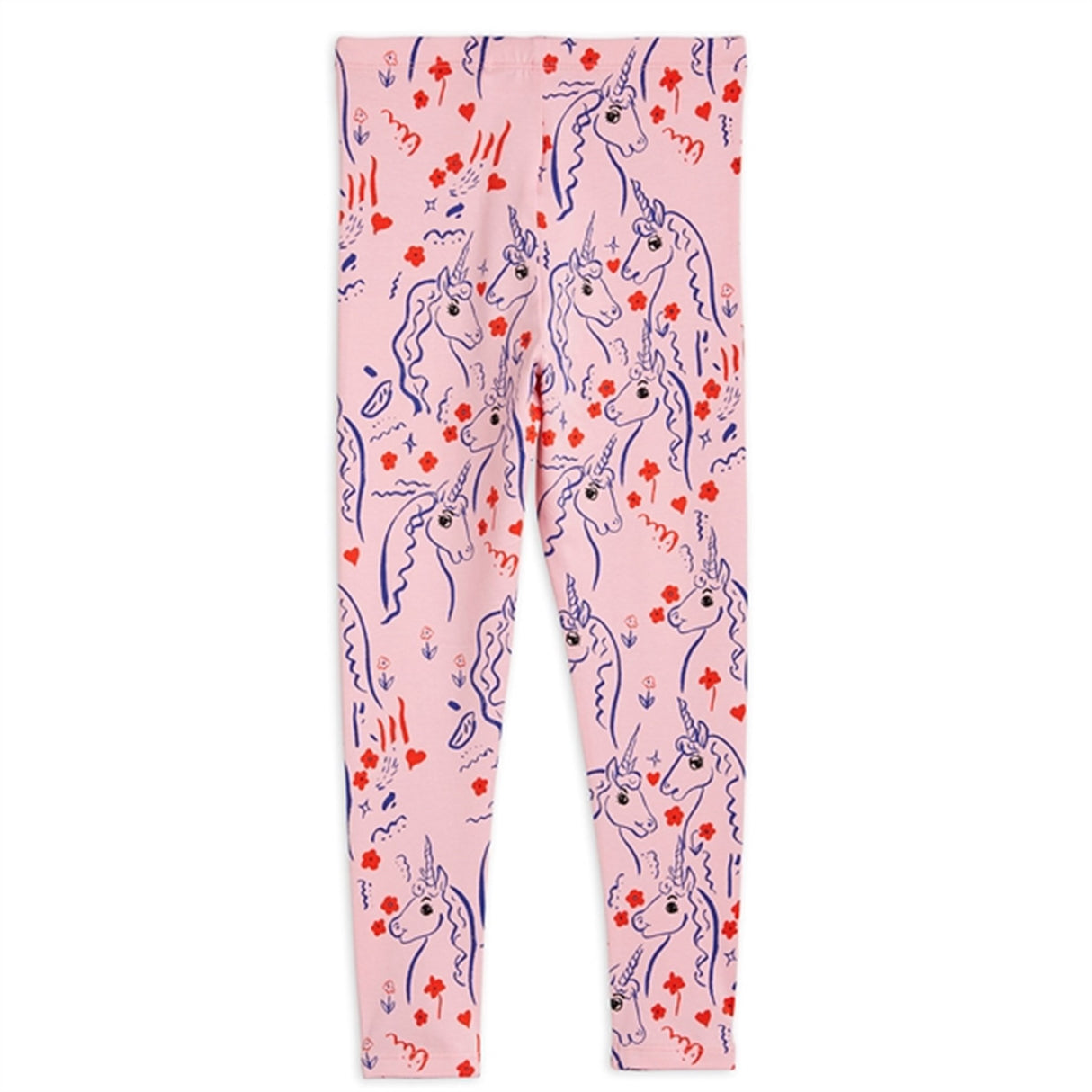 Mini Rodini Pink Scottish Unicorns Aop Leggings 3