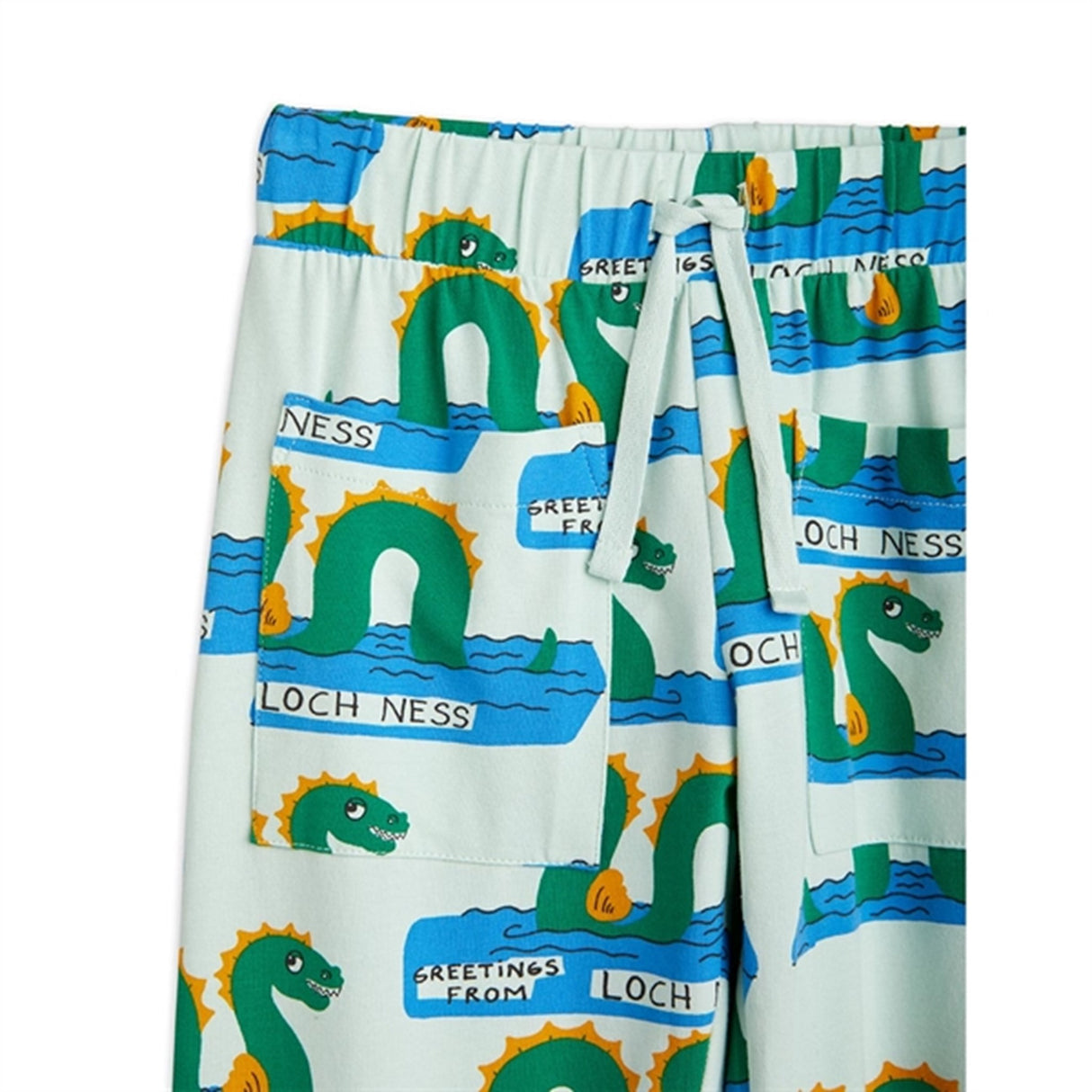 Mini Rodini Green Loch Ness Aop Pants 3