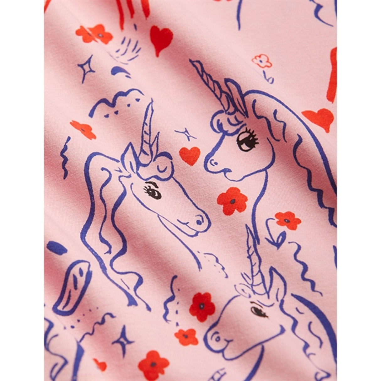 Mini Rodini Pink Scottish Unicorns Aop Dress 2