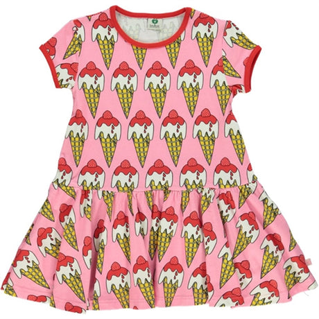 Småfolk Sea Pink Ice Cream Cone Dress