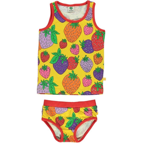 Småfolk Yellow Strawberry Underwear