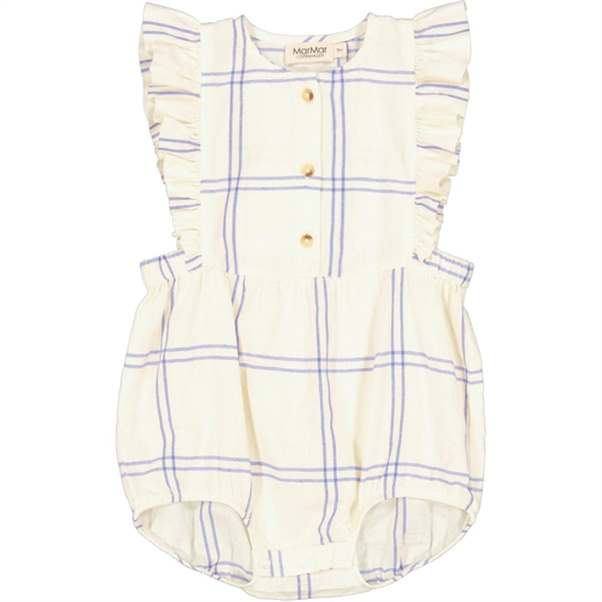 MarMar Blue Check Roma Frill Body