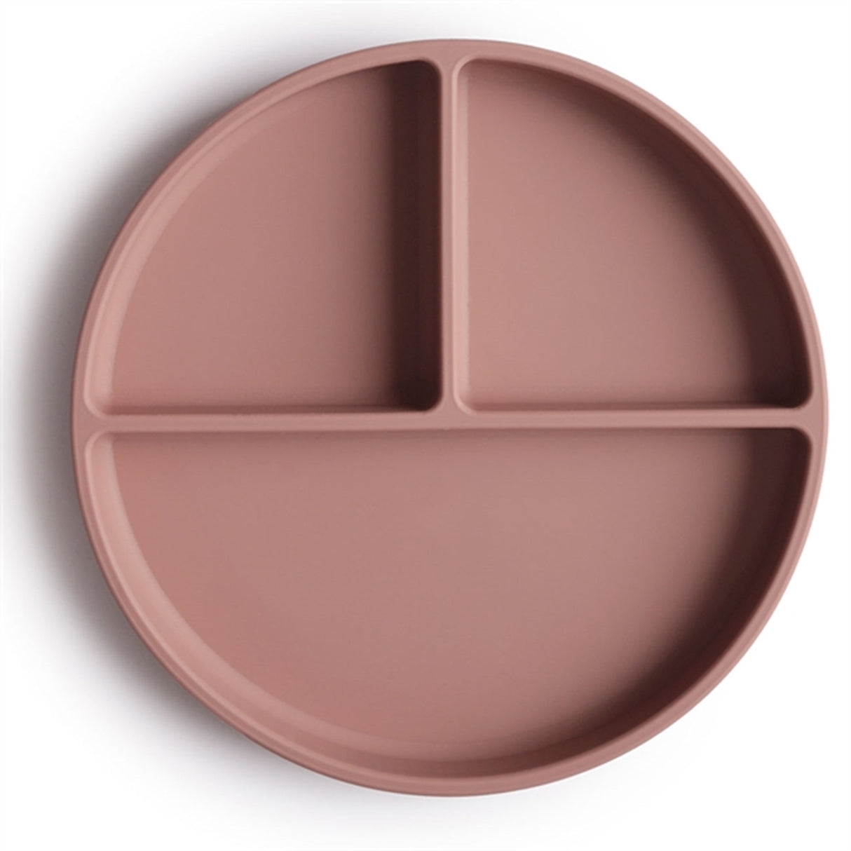 Mushie Silicone Plate Cloudy Mauve