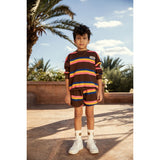 Mini Rodini Stripe Sweatshirt Brown 7