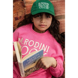 Mini Rodini Book Club Emb Sweatshirt Pink 5