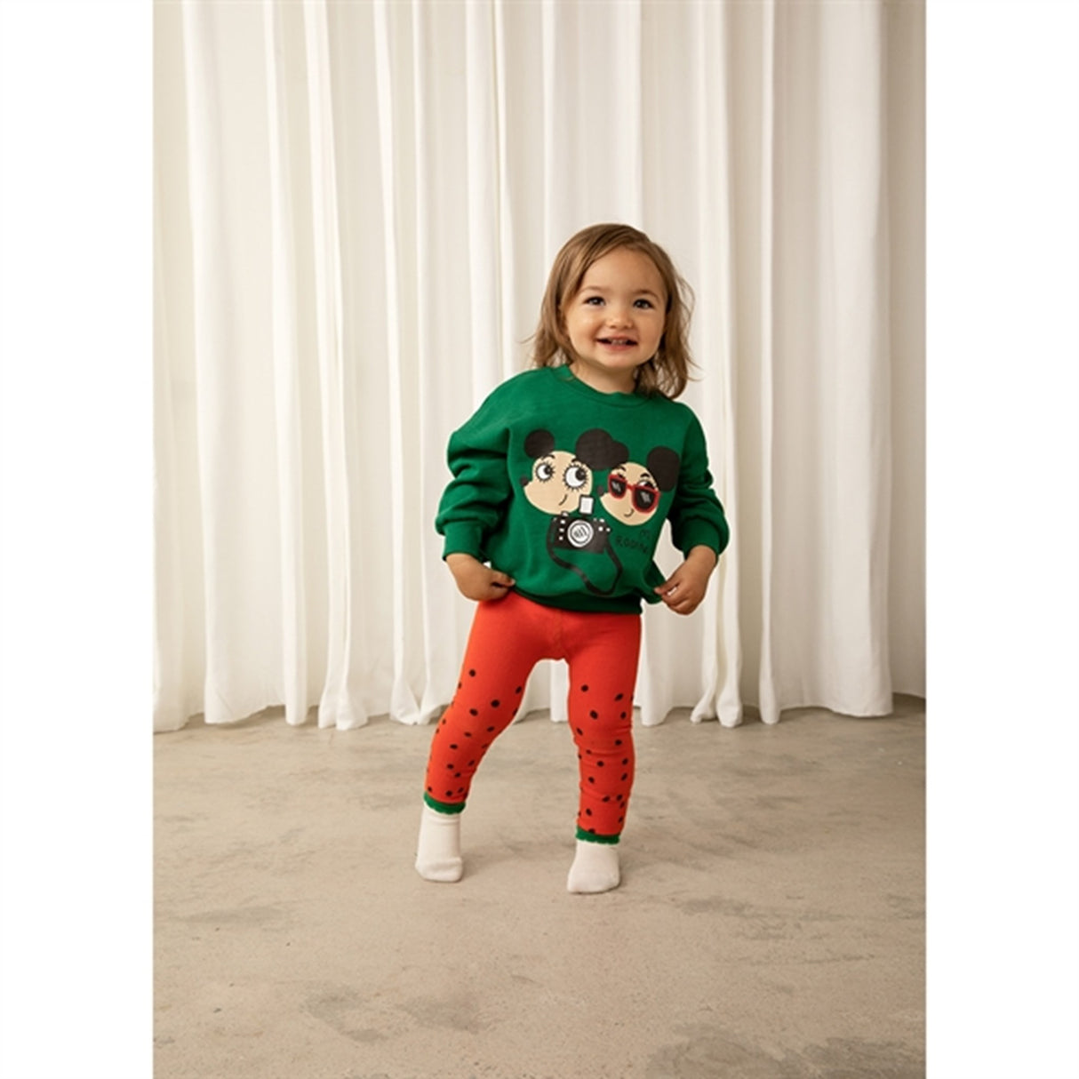 Mini Rodini Ritzratz Sp Sweatshirt Green 5