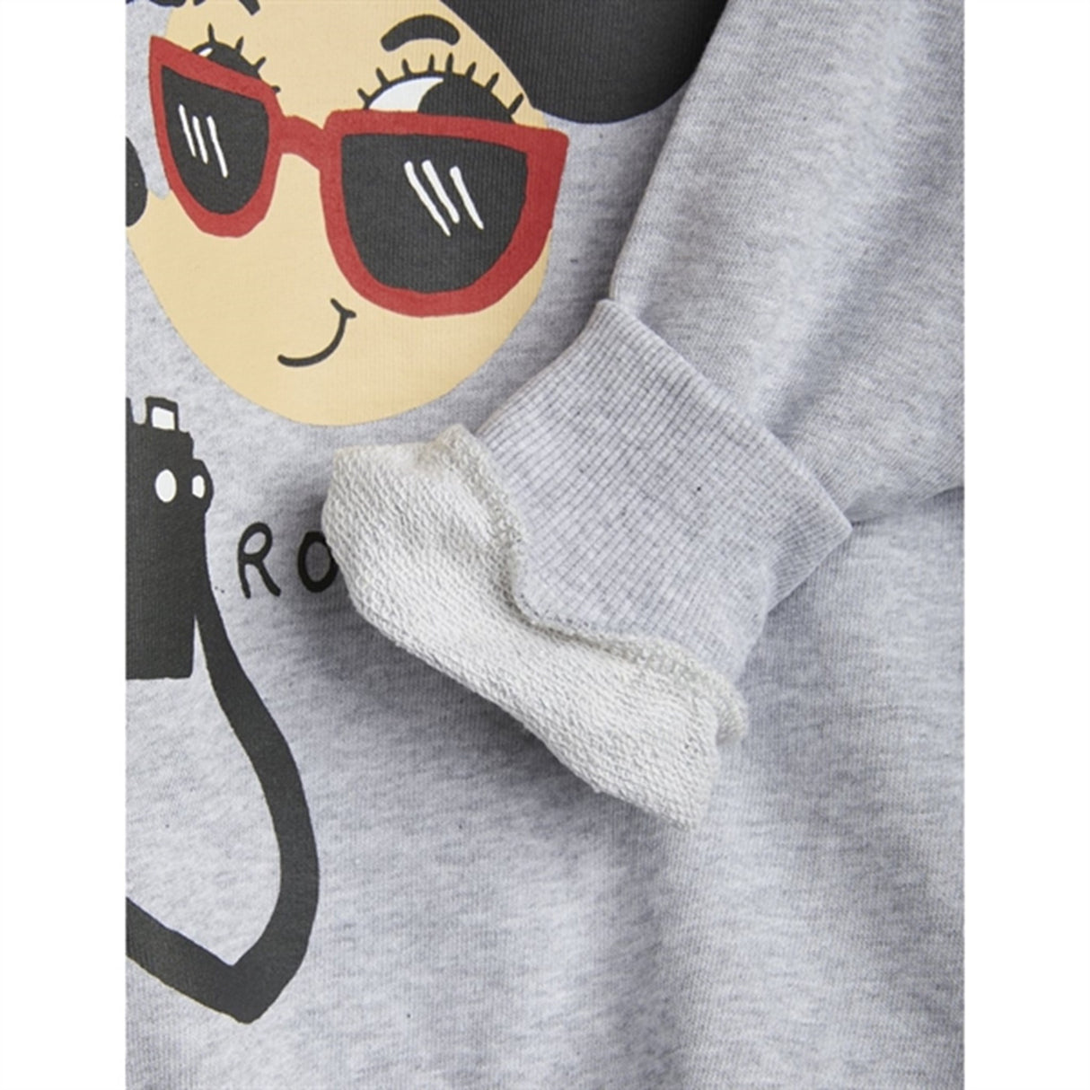 Mini Rodini Ritzratz Sp Sweatshirt Grey melange 3