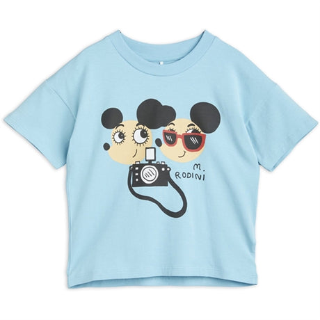 Mini Rodini Ritzratz Sp T-shirt Blue