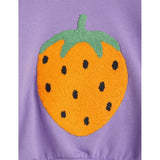 Mini Rodini Strawberries Emb Sweatshirt Purple 4