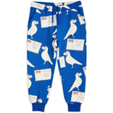 Mini Rodini Pigeons Aop Sweatpants Blue