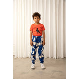 Mini Rodini Pigeons Aop Sweatpants Blue 5