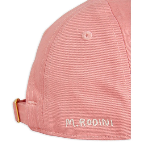 Mini Rodini Pigeons Emb Cap Pink 2