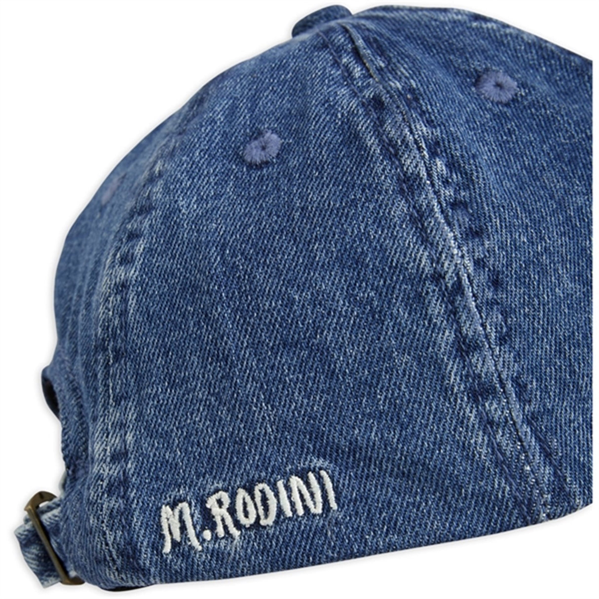 Mini Rodini Airplane Emb Denim Cap Blue 3