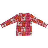 Småfolk Apple Red Cat Blouse 2