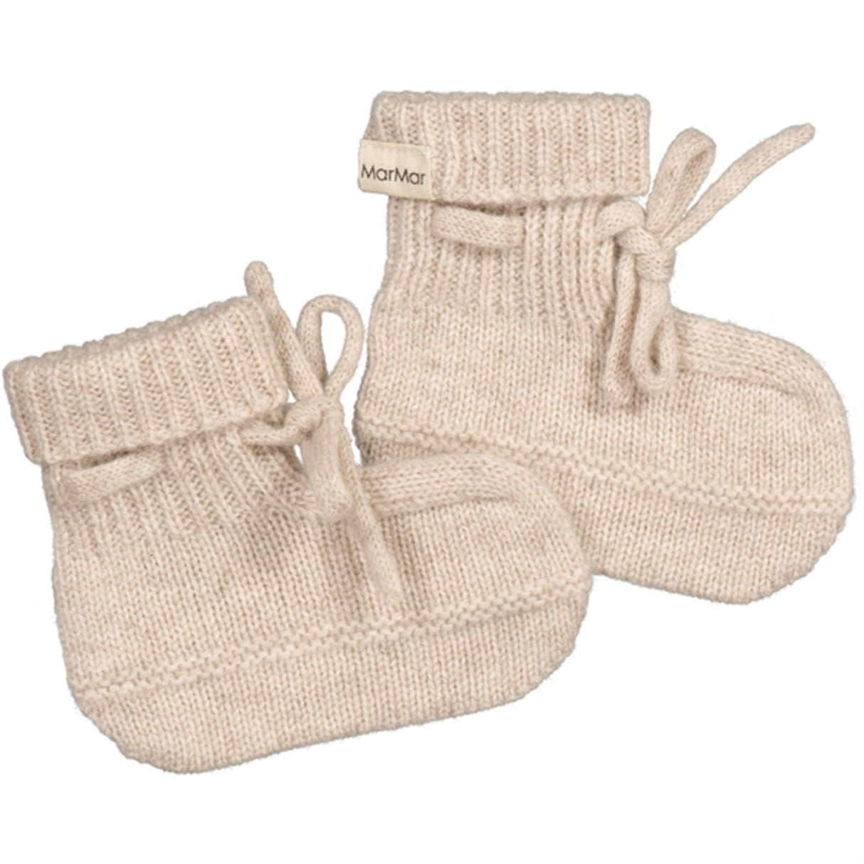 MarMar Sand Melange Cashmere Abootie Booties