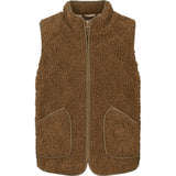 MarMar Joby Teddybear Fleece Vest Bark