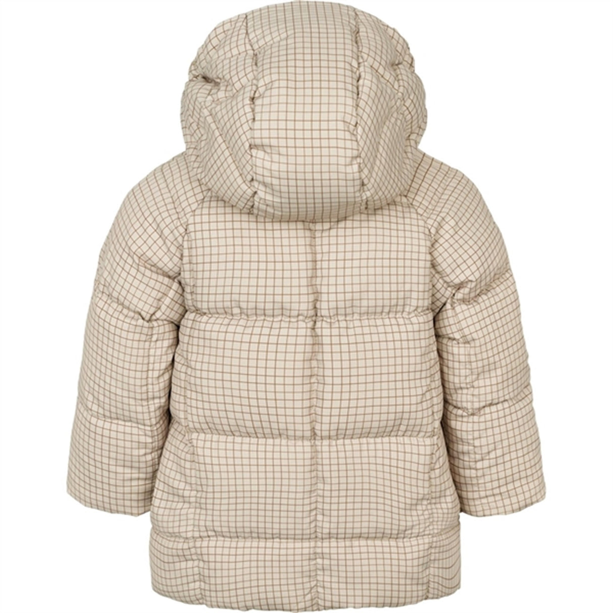 MarMar Omega Puffer Down Jacket Wood Check 2