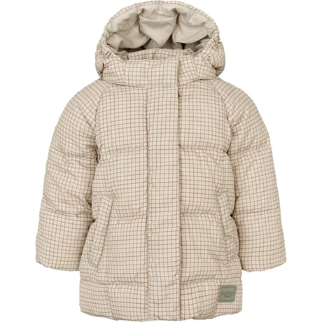 MarMar Omega Puffer Down Jacket Wood Check