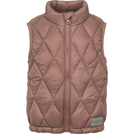 MarMar Orlando Light Puffer Down Vest Tawny Rose