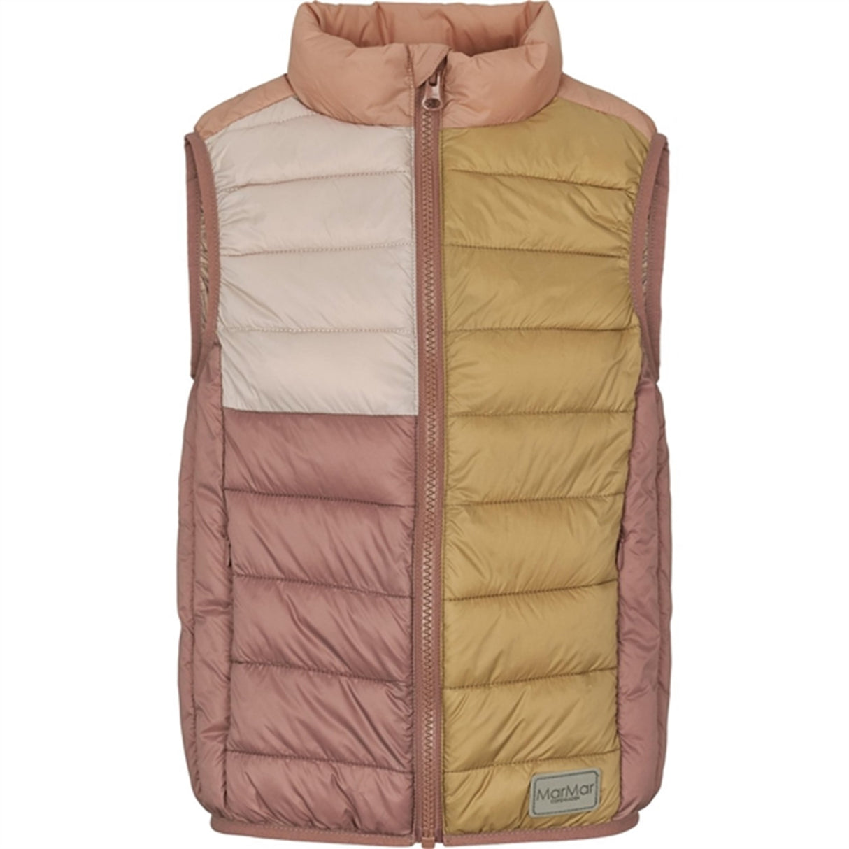 MarMar Orlando Vegan Puffer Down Vest Tawny Rose Blok