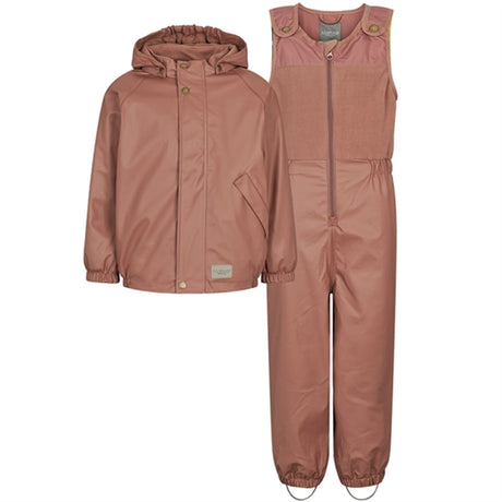 MarMar Obo Rainwear Set Fleece Tawny Rose