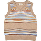 MarMar Wool Driftwood Mix Tono Knit Vest