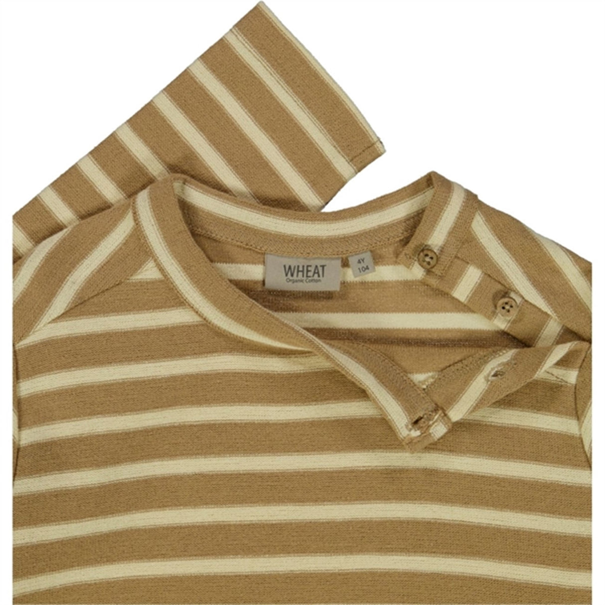 Wheat Cartouche Stripe Anton Soft Blouse