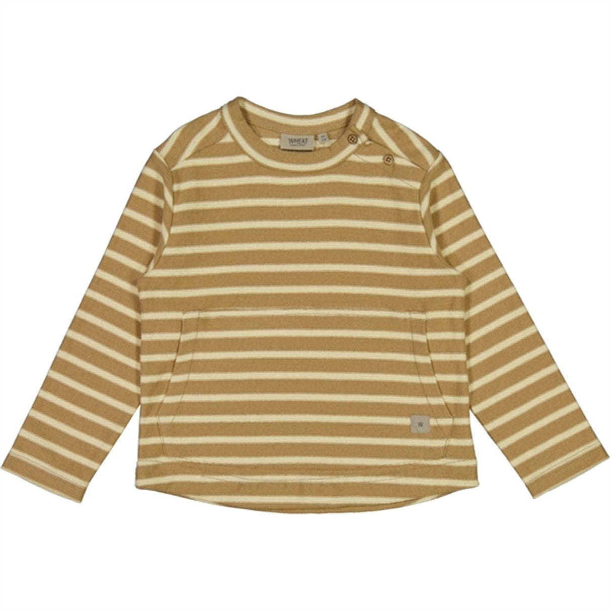 Wheat Cartouche Stripe Anton Soft Blouse